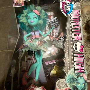 Mattel Monster High Doll with Green and Pink Outfit